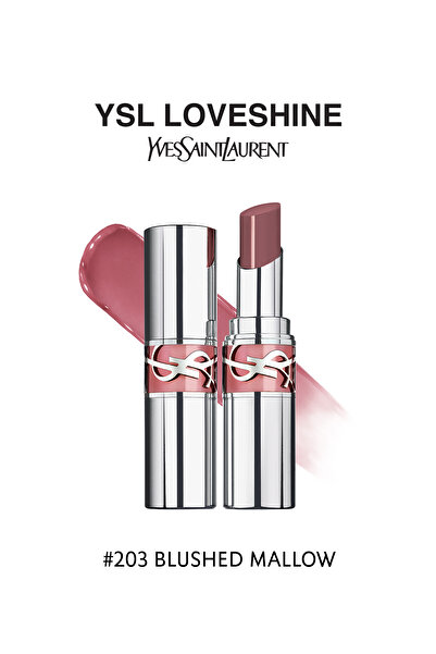 Yves Saint Laurent Loveshine Yoğun Parlaklık Veren Bakım Içerikli Ruj 203 Blushed Mallow 3614274132717