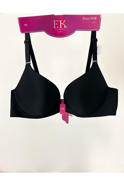 F.K 503 Balence Laser Cut Supported Bra Black