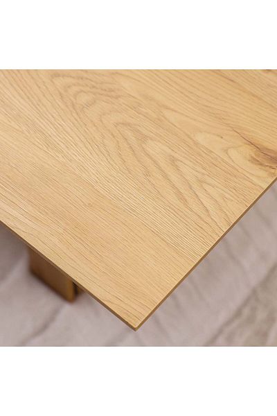 Danube Home Calibra Coffee Table  L140xW70xH40cm - Light Oak