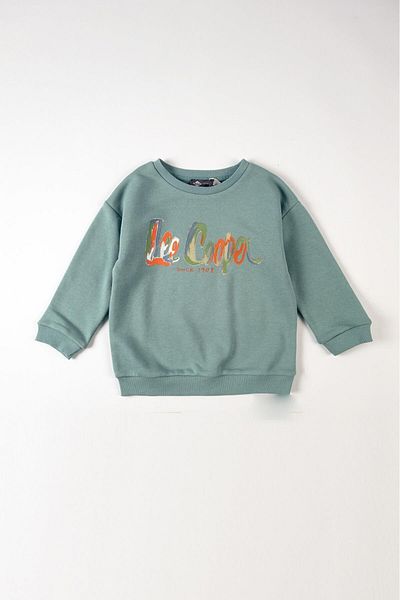Lee Cooper Sunrise Kids Lapel Sweatshirt Mint Color