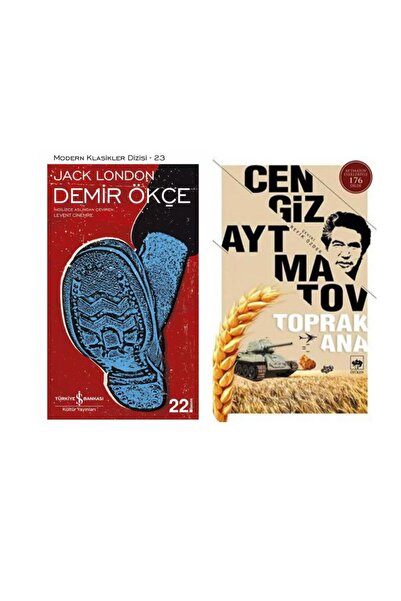 TÜRKİYE İŞ BANKASI KÜLTÜR YAYINLARI Demir Ökçe - Jack London - Toprak Ana - C...