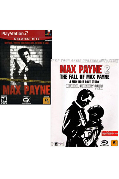 Tigdes Playstatıon 2 Max Payne 1-2 Sadece çipli cihazlar için 2 Li Set Tam Sürüm Demo Değildir
