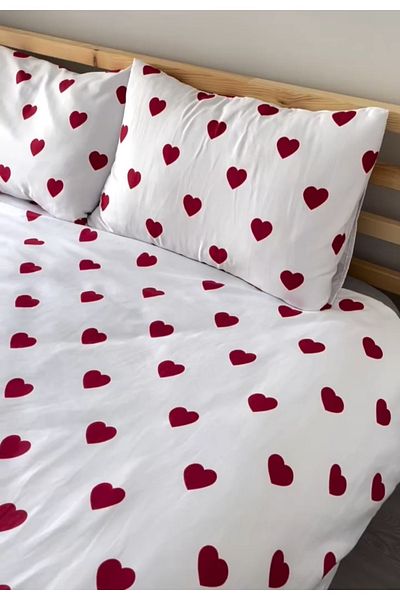 Totem Heart Ranforce Elastic Sheet Set