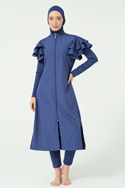 ALFASA Long Hijab Swimsuit with Flare Sleeves