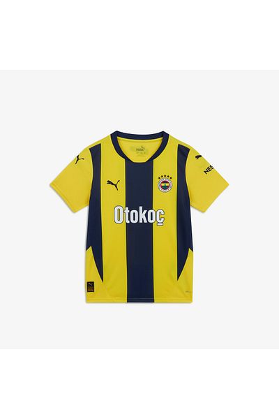 Puma Fenerbahçe Sk 24-25 Home Kids Yellow Football Jersey