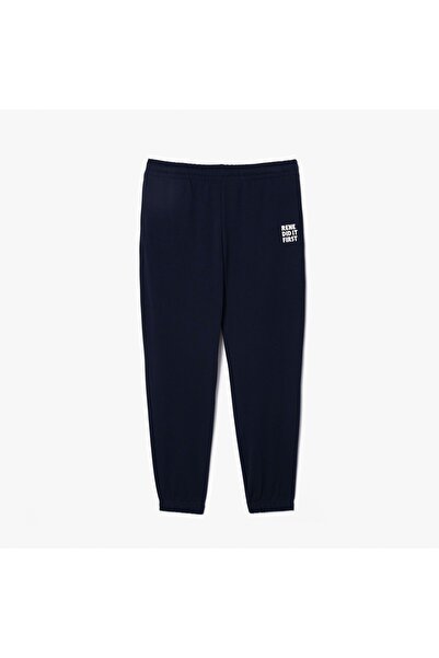 Lacoste Unisex Relaxed Fit Lacivert Eşofman Altı