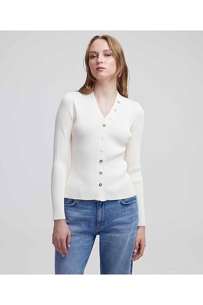 MISS IPEKYOL Women's Ecru Knitwear Sweater - Iw 6240050039