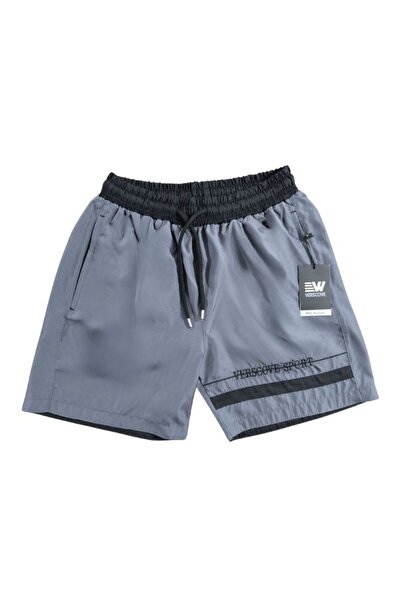 VERSCOVE Μαγιό Σορτς Μεγάλο μέγεθος Micro ύφασμα Τσέπες με φερμουάρ Διχτυωτό σορτς πισίνας