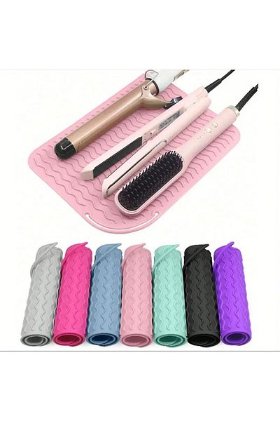 Hayveys Silicone Pad Curling Iron Straightener and Mat