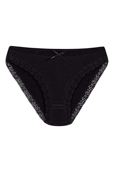 YILDIZ 6 Τεμάχια Star Lycra Lace Bikini Panties Μαύρο 3791