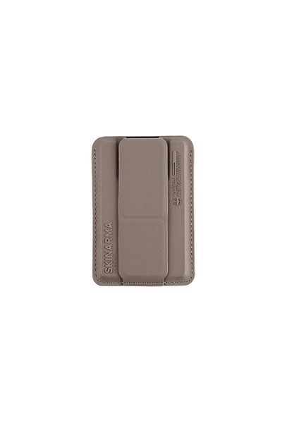 Skinarma Gold Card Holder 2 Compartment with Magnetic Stand Kado