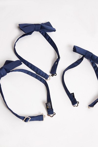 Tudors Pack of 3 Navy Blue Men's Bow Ties
