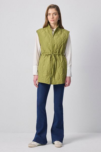 Touché Privé Quilted Vest with Zipper