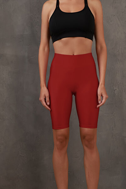 Miss Prova Shiny Disco High Waist Recovery Knitted Shorts/Biker/Short Leggings Missta2175