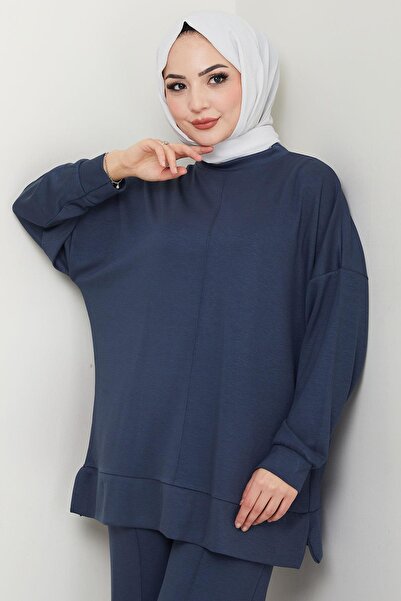 hafsamina Zülal Modal Σετ δύο τεμαχίων Indigo HM2664