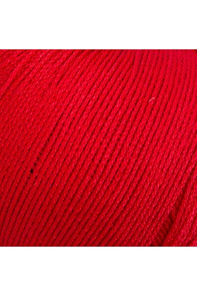Hangora La Mia Lux Mercerized Cotton Red Hand Knitting Thread - 19 - 33745