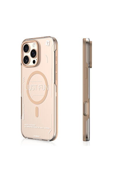 Youngkit iPhone 16 Pro Uyumlu Kılıf Magsafe Şarj Özellikli Çıkarılabilir Arka...