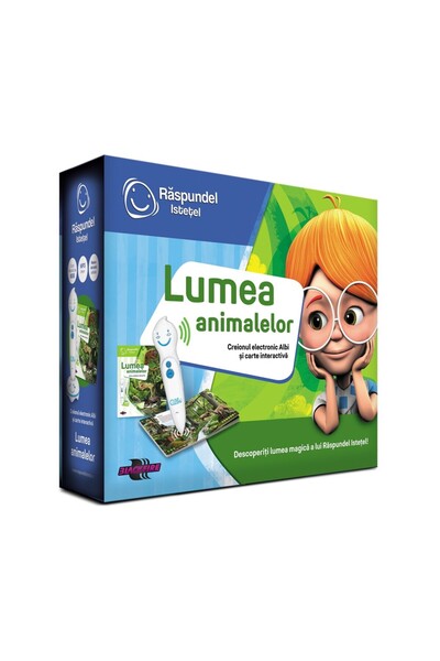 Raspundel Istetel Pachet , Creion Si Carte Lumea Animalelor