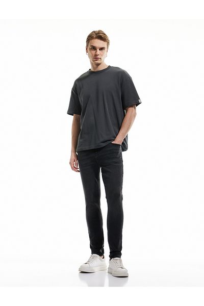 Koton Super Skinny Jeans mit normaler Taille – Justin Jean