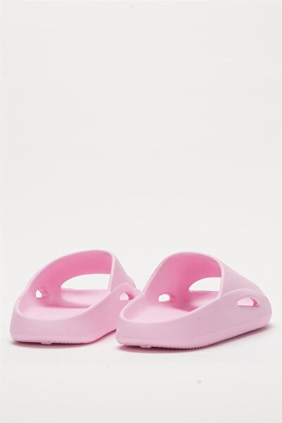 Liger Παντόφλες παραλίας και ελατηρίου Unisex με μονό λουράκι με ψηλή σόλα ΡΟΖ