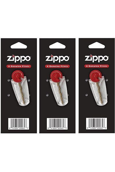Zippo Genuine Flints - Bundle of 3