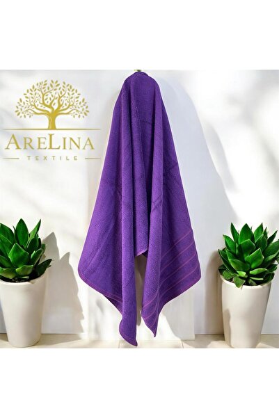 Arelina Textile Bambu Grape Mor 70x150 Banyo Havlusu