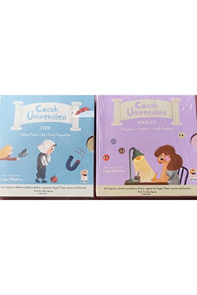 Sincap Kitap Çocuk Üniversitesi İkili Set / Fizik + Psikoloji