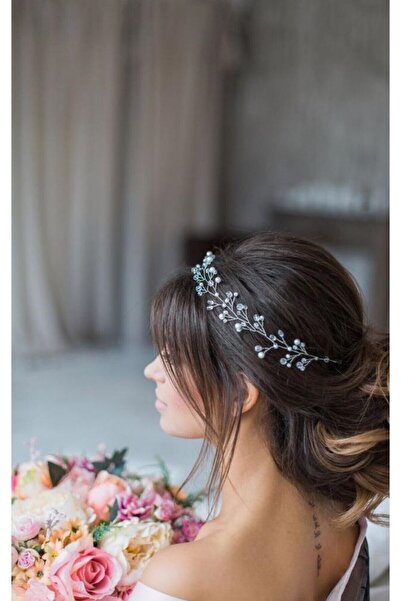 Yumak Dekor Grup Кристални перли за коса и тюрбан за булки (сватба, хена, год...