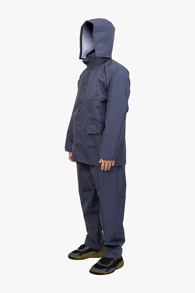 TOYTEX Waterproof Rain Jacket Set - Bottom Top Set, Hooded, Windproof, Lightweight and Durable