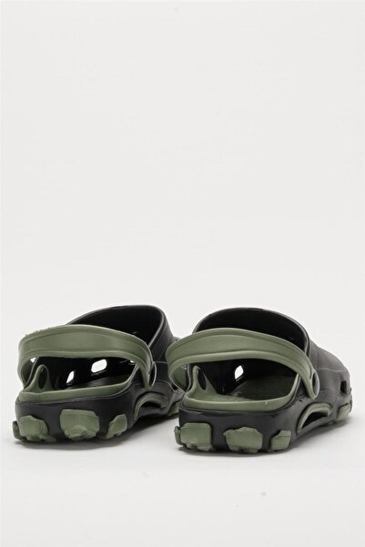 Liger Сандалі унісекс на подвійній підошві ортопедична медсестра Doctor Cook Laboratory Sea Pool Slipper Sandals ЧОРНІ - Y