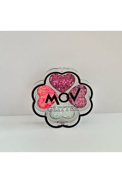 MOV Glitter Clover Eyeshadow Palette No:01