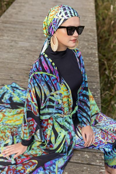 ALFASA Μαγιό Hijab με σχέδια Hera