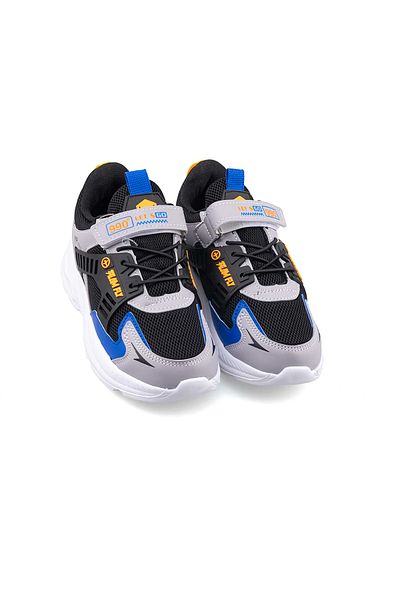 Let's Go 644 Ice Navy Blue Lightweight Comfortable Orthopedic Daily Boy's Sports Shoes