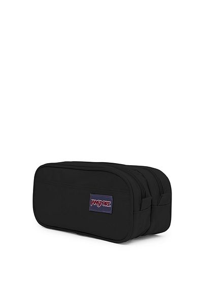 Jansport Black double pencil case Jansport