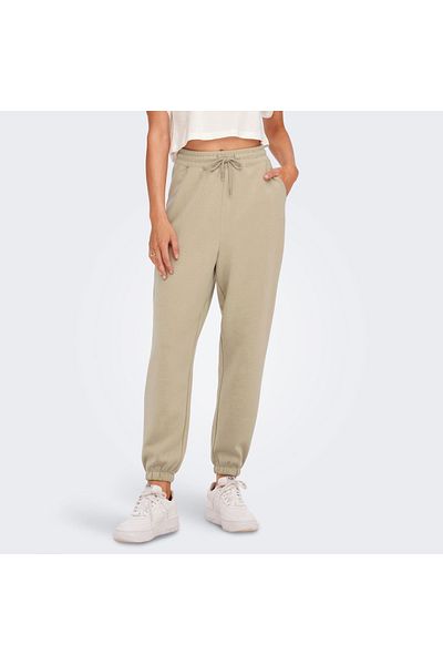 ONLY Γυναικεία casual φούτερ Onlscarlett Pant Swt Noos 15280354 -Κρέμα βελανιδιάς