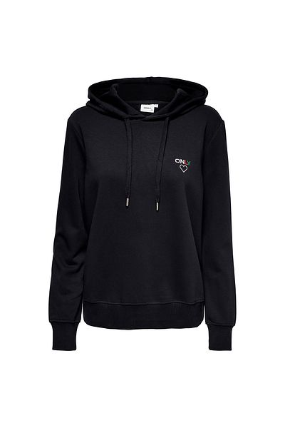 ONLY Hanorac negru pentru femei Noomi Logo ( 15245297 -B)