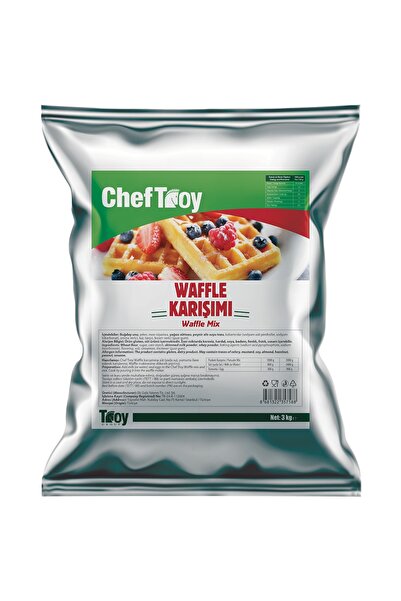 Chef Troy WAFFLE KARIŞIMI YUMURTASIZ 3 KG