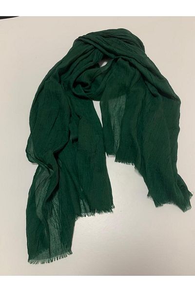 Modakaşmir Bamboo Emerald Color Shawl