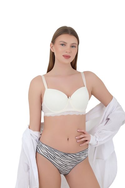 CNT Chiloți din bumbac cu model pentru femei care oferă eleganță și confort împreună