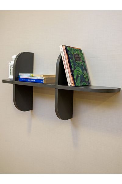 PEKA Decorative Wall Shelf - Anthracite