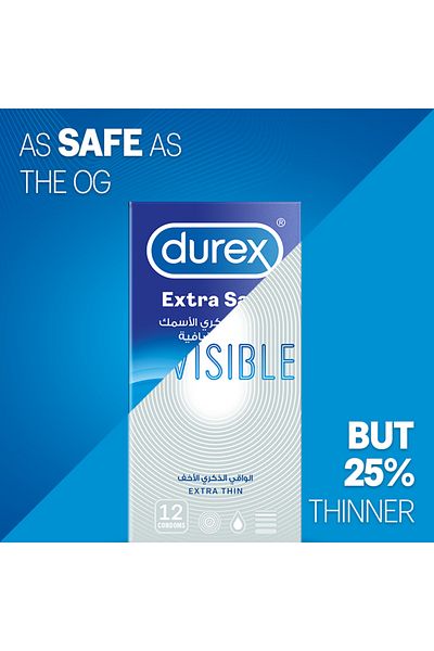 Durex INVISIBLE 6'S 6X12X12