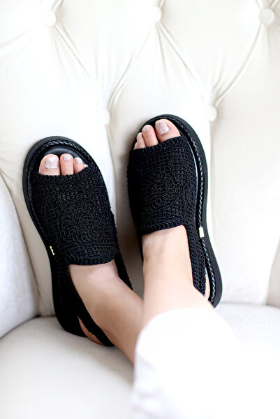 kajal ayakkabı SRY 001 Pleteno Detaljni elastik Sandale