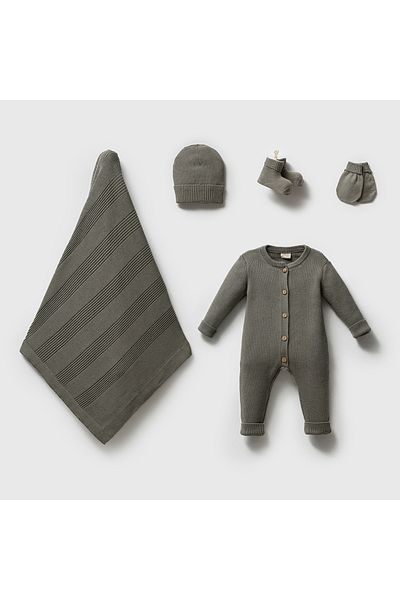 Nipperland Knitwear 5-Piece Hospital Discharge Set