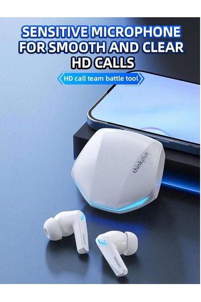 LENOVO Thinkplus GM2 Pro True Wireless BT Gaming Headphones In-T5.3 Chip Game Music Dual Mode Low Delay