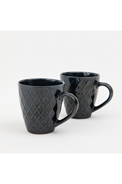 stilinbu Porselen İkili Kupa Seti( koyu yeşil)