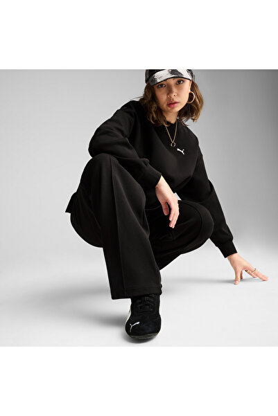 Puma Essentials Kadın Siyah Eşofman Altı (629774-01)
