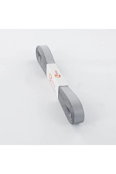 Hobigram Gray Grosgrain Ribbon 1 cm 10 Meters, Special Day Gift Ornament
