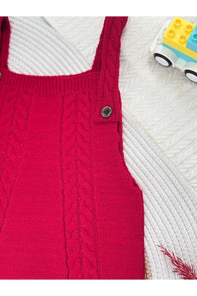 Cloudy Kids Baby Girl Knitwear Salopet