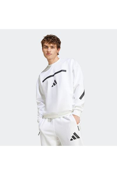 adidas Z.N.E. Men's White Sweatshirt (Jf2451)