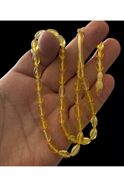 Trikala Koleksiyonluk Şeffaf Dominik Damla benzetmesi Sıkma Kehribar 10x6mm